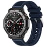 Amazfit T Rex 3 Hybrid Nylon Silicone Watch Band 22mm Adjustable Replacement Strap 4
