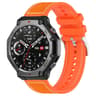Amazfit T Rex 3 Hybrid Nylon Silicone Watch Band 22mm Adjustable Replacement Strap 6