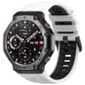 Amazfit T Rex 3 Silicone Watch Band Two Color Sport Replacement Strap With Black Buckle 14