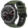 Amazfit T Rex 3 Silicone Watch Band Two Color Sport Replacement Strap With Black Buckle 5