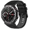 Amazfit T Rex 3 Silicone Watch Band Two Color Sport Replacement Strap With Black Buckle 3