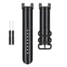 Amazfit T Rex T Rex Pro Ares Nylon Watch Band Adjustable Three Ring Black Buckle Strap 2