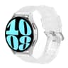 Samsung Galaxy Watch 6 Classic Transparent TPU Watch Band Shiny Diamond Replacement Strap 9