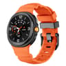 Samsung Galaxy Watch8 Watch8 Classic Silicone Watch Band Adjustable Sports Watch Strap With Black B 5