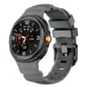 Samsung Galaxy Watch8 Watch8 Classic Silicone Watch Band Adjustable Sports Watch Strap With Black B 9