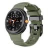 Samsung Galaxy Watch8 Watch8 Classic Silicone Watch Band Adjustable Sports Watch Strap With Black B 11