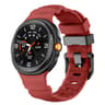 Samsung Galaxy Watch8 Watch8 Classic Silicone Watch Band Adjustable Sports Watch Strap With Black B 2