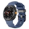 Samsung Galaxy Watch8 Watch8 Classic Silicone Watch Band Adjustable Sports Watch Strap With Black B 15