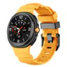 Samsung Galaxy Watch8 Watch8 Classic Silicone Watch Band Adjustable Sports Watch Strap With Black B 12