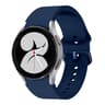 Kalebol Silicone Watch Band For Samsung Galaxy Watch 7 6 5 4 Soft Sport Replacement Strap With Meta 8