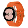 Kalebol Silicone Watch Band For Samsung Galaxy Watch 7 6 5 4 Soft Sport Replacement Strap With Meta 2