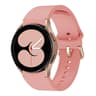 Kalebol Silicone Watch Band For Samsung Galaxy Watch 7 6 5 4 Soft Sport Replacement Strap With Meta 21