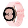 Kalebol Silicone Watch Band For Samsung Galaxy Watch 7 6 5 4 Soft Sport Replacement Strap With Meta 24