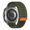 Samsung Galaxy Watch Ultra 47mm Nylon Watch Band Hook And Loop Adjustable Sport Strap 1