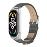 MIJOBS Xiaomi Mi Band 7 Strap Metal Case With Microfiber Leather Watch Band Replacement 10