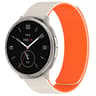 For Amazfit Active 2 Magnetic Silicone Watch Band Cloud Wood Grain Soft Replacement Strap 16