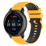 Suunto 5 Peak Silicone Watch Band Two Color Plaid Texture Replacement Watch Strap 22mm 12