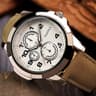 YAZOLE 350 Mens Sports Watch Quartz Watch With Three Eye Dial And 3ATM Water Resistance 9