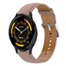 Garmin Venu 3 Genuine Leather Watch Band 22mm Quick Release Replacement Strap With Stainless Steel  3