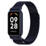 Redmi Band 2 Milanese Metal Watch Band Adjustable Stainless Steel Watch Strap With Protective Frame 11