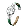 Genuine Leather Watch Band D Shape Metal Buckle Soft Adjustable Replacement Strap 9
