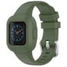 Garmin Vivofit JR 3 Silicone Watch Band Soft Replacement Strap With Silver Steel Buckle 16