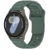 Silicone Watch Band Shaped Soft Adjustable Replacement Strap For Smartwatches 3