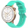 Quick Release Watch Band Soft Silicone Watch Strap With Rhombus Texture 18