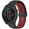 Garmin Fenix 8 AMOLED 47mm Magnetic Silicone Watch Band Two Color Quick Release Replacement Strap 7