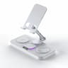 4 In 1 Magnetic Wireless Charging Station Foldable Fast Charger Stand With Clock Apple Watch AirPod 7