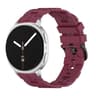 Samsung Galaxy Watch8 Classic Silicone Watch Band Adjustable Sport Watch Strap 12