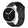 Samsung Galaxy Watch8 Classic Silicone Watch Band Wave Texture Adjustable Sport Strap
