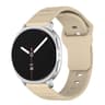 Samsung Galaxy Watch8 Classic Silicone Watch Band Wave Texture Adjustable Sport Strap