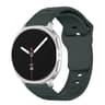 Samsung Galaxy Watch8 Classic Silicone Watch Band Wave Texture Adjustable Sport Strap