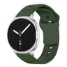 Samsung Galaxy Watch8 Classic Silicone Watch Band Wave Texture Adjustable Sport Strap