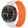 Samsung Galaxy Watch8 Classic Magnetic Silicone Watch Band Adjustable Tri Bead Sport Strap