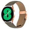 Leather Watch Band Lychee Texture Rose Gold Buckle Replacement Watch Strap 8