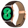 Leather Watch Band Lychee Texture Rose Gold Buckle Replacement Watch Strap 6