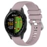 Garmin Approach S50 Silicone Watch Band 20mm Soft Waterproof Replacement Strap With Silver Buckle 2