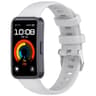 Huawei Band 10 9 8 Silicone Watch Band Soft Replacement Strap With Silver Buckle 19