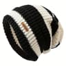 Windproof Korean Fashion Striped Knitted Hat, Trendy Lightweight Hat for Men and Women, Warm for Autumn Winter Outdoor