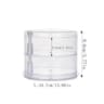 Round Plastic Organizer Box Jewelry Display Rack Rotating Makeup Storage Holder For Bracelets And E 9
