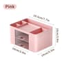 MultiFunctional Pen Organizer With 2 Drawers Storage Box For Desk Pencil Holder For Office Supplies 8