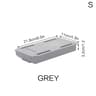 SelfAdhesive Plastic Storage Holder Hidden Organizer For School Office Kitchenware Stationery Cosme 9