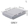 SelfAdhesive Plastic Storage Holder Hidden Organizer For School Office Kitchenware Stationery Cosme 11