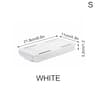 SelfAdhesive Plastic Storage Holder Hidden Organizer For School Office Kitchenware Stationery Cosme 6