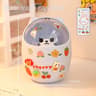 Acrylic Pen Holder Desktop Organizer Cute Office Stationery Cosmetics Storage Box 4