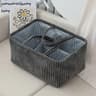 MultiCompartment Organizer For Baby Clothes Toys  Home Decor Large Bohemian Storage Basket 5