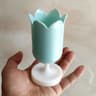 Tulip Shaped Pen Holder Creative Makeup Brush Storage Box Desk Organizer For Students And Women 6