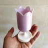 Tulip Shaped Pen Holder Creative Makeup Brush Storage Box Desk Organizer For Students And Women 8